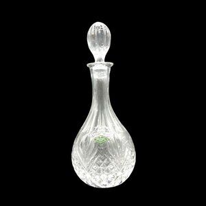 SHANNON Crystal Designs Of Ireland DECANTER with Stopper 12" Tall